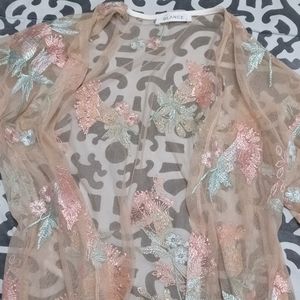 Flower cardigan